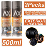 2X - Bring it Black Exterior Trim Shine Spray 500ml Spray Paint