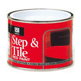 Step & Tile Red Paint Tin 180ml Tin Paint