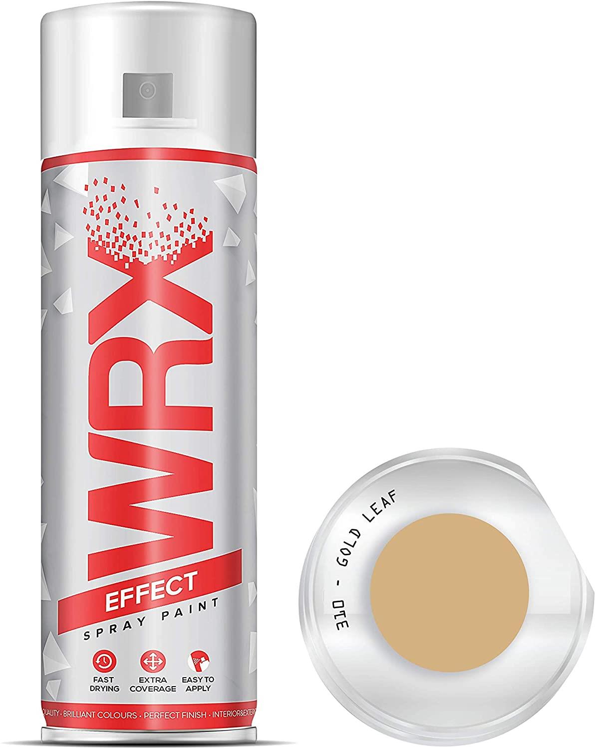 WRX Gloss Gold Leaf Spray Paint Solvent Based 400ml Spray Paint
