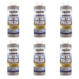6X - Rapide Liquid Metal Polish 250ml