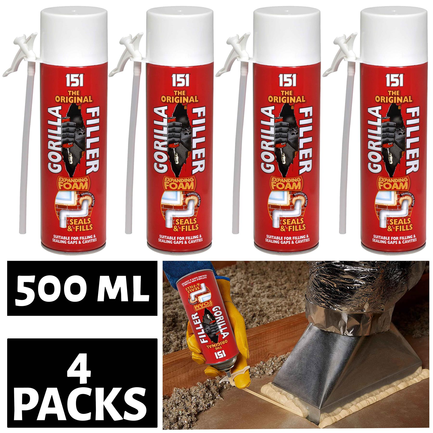 4X Gorilla Filler 500ml Instant Filler