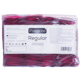144X Pasante Condoms Regular Classic Natural Comfort Non-Spermicidally Male Condom