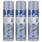 3X Upol Power Can Alloy Wheel Silver Aerosol Spray 500ml Spray Paint