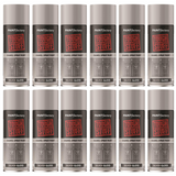 12X Paint Factory Tough Stuff Enamel Silver Gloss 400ml