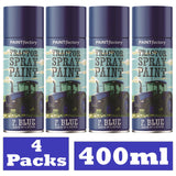 4X - Tractor Spray Paint Ford Blue 400ml Spray Paint
