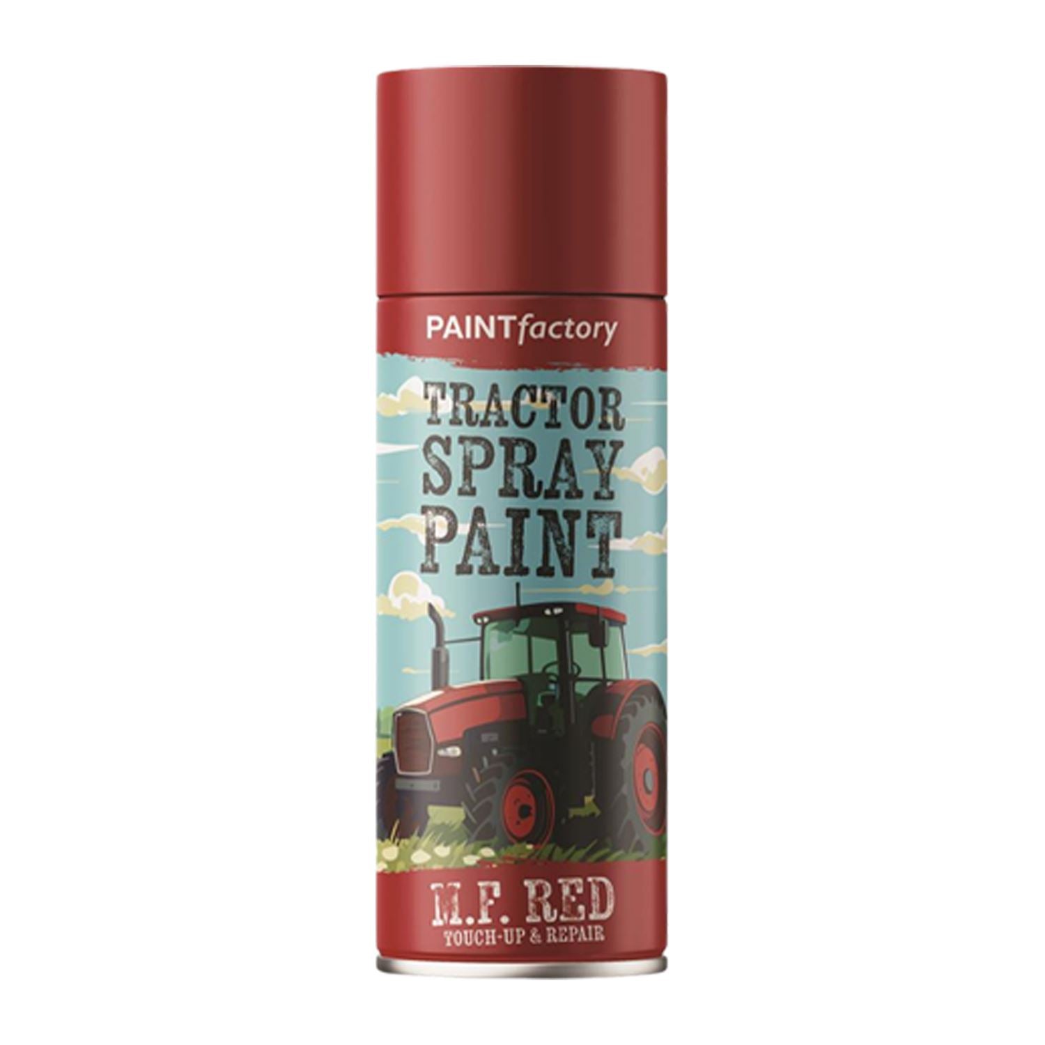 1X - Tractor Spray Paint Massey Ferguson Red 400ml Spray Paint