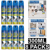 8X Fly & Wasp Killer Spray 300ml Pest Control