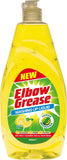 4X Elbow Grease Washing Up Liquid, Lemon Fresh 600ml Power Degreaser