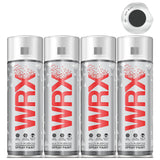 4X WRX Matt Black Spray Paint 400ml Spray Paint