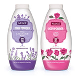 1X Nuage Talc Free Body Powder Lavender & Rose Scent 250g