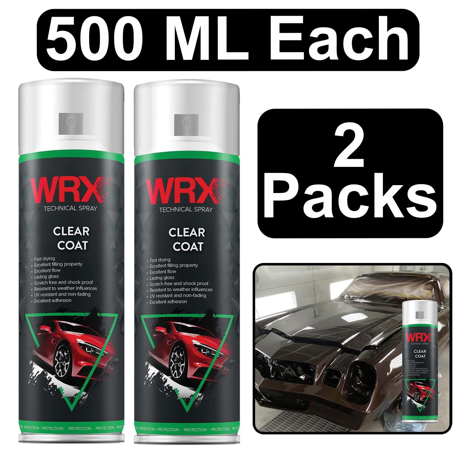 2X WRX Clear Coat Protection Spray 500ml Technical Spray