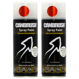 2X Canbrush C012 Candy Brown Spray Paint 400ml Spray Paint
