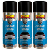 3X Hycote Lens Paint Smoke Spray Paint 400ml Spray Paint