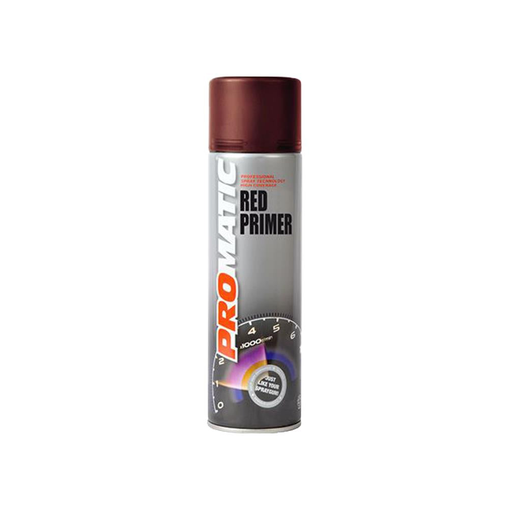 Promatic Red Primer Spray 500ml Spray Paint