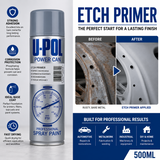 3X Upol Power Can Etch Primer High Build Aerosol Spray 500ml