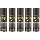 5X Paint Factory Black Gloss 250ml