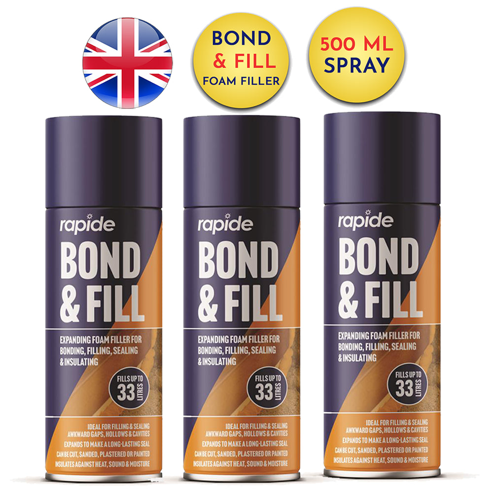 3X Expanding Foam Pu 500ml Expanding Foam