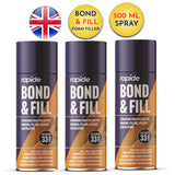 3X Expanding Foam Pu 500ml Expanding Foam