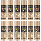 12X Paint Factory Desert Sand Matt Spray Paint 250ml