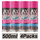 4X - What A Blast! Bubblegum Car Air Freshener Spray 500ml Car Air Freshener