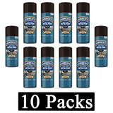 10X Hammerite Hammered Black Spray Paint 400ml Spray Paint