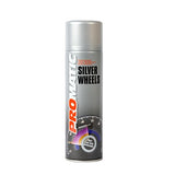 2X Promatic Wheel Silver Spray Paint 500ml Spray Paint