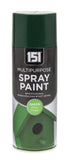 3X 151 Green Gloss Spray Paint 400ml Spray Paint