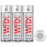 3X WRX Flat Light Grey Spray Paint 400ml Spray Paint