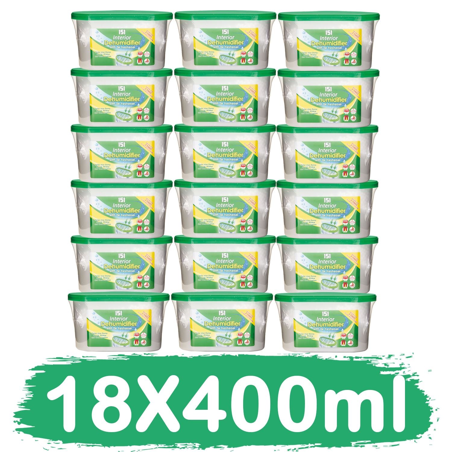 18X Interior Dehumidifier 400ml Dehumidifier