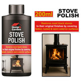 1X - Stove Polish Spray 200ml Cleaner