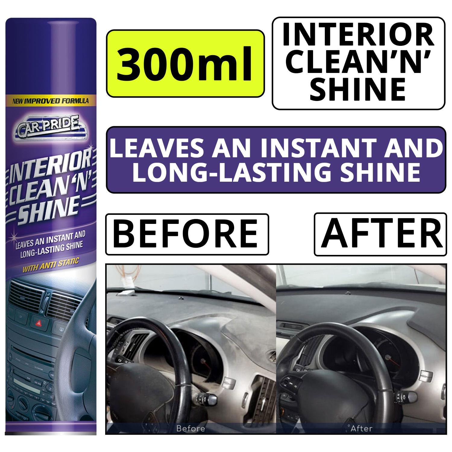 Interior Clean & Shine 300ml Spray Paint