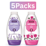 5X Nuage Talc Free Body Powder Lavender & Rose Scent 250g