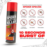 6X No More Spider & Creepy Crawly Spray 200ml Pest Control