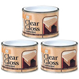 3X Clear Gloss Varnish 180ml Tin Paint