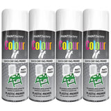 4X Paint Factory Plastic Primer Spray Paint 400ml Spray Paint