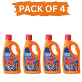 4X Drain Unblocker Liquid 400ml Kitchen Sink Bathroom Indoor Outdoor Drain Away