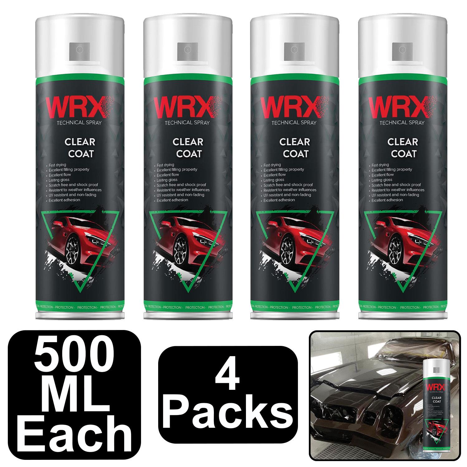 4X WRX Clear Coat Protection Spray 500ml Technical Spray