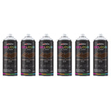 6X Chestnut Brown RAL 8014 Satin Spray Paint 400ml
