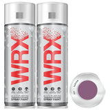 2X WRX Flat Maroon Spray Paint 400ml Spray Paint