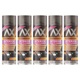 5X - Bring it Black Gloss Interior Trim Cleaner Spray 500ml Spray Paint
