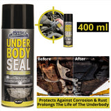 24X Underbody Seal Black Spray 400ml
