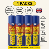 4X 151 Multi-Purpose Lubricant Spray lubricants & Penetrates 300ml