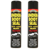 2X Hammerite Underbody Seal Spray 600ml Underbody Seal