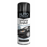 Auto Extreme Black Satin Spray Paint 250ml Spray Paint
