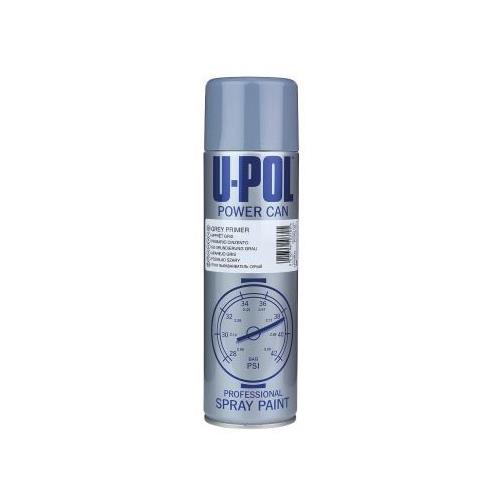 Upol Power Can Build Grey Primer Aerosol Spray 500ml Spray Paint