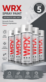5X WRX Anthracite Grey Matt Spray Paint 400ml RAL 7016