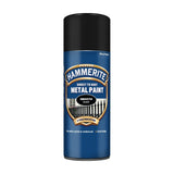 Hammerite Smooth Black Spray Paint 400ml Spray Paint