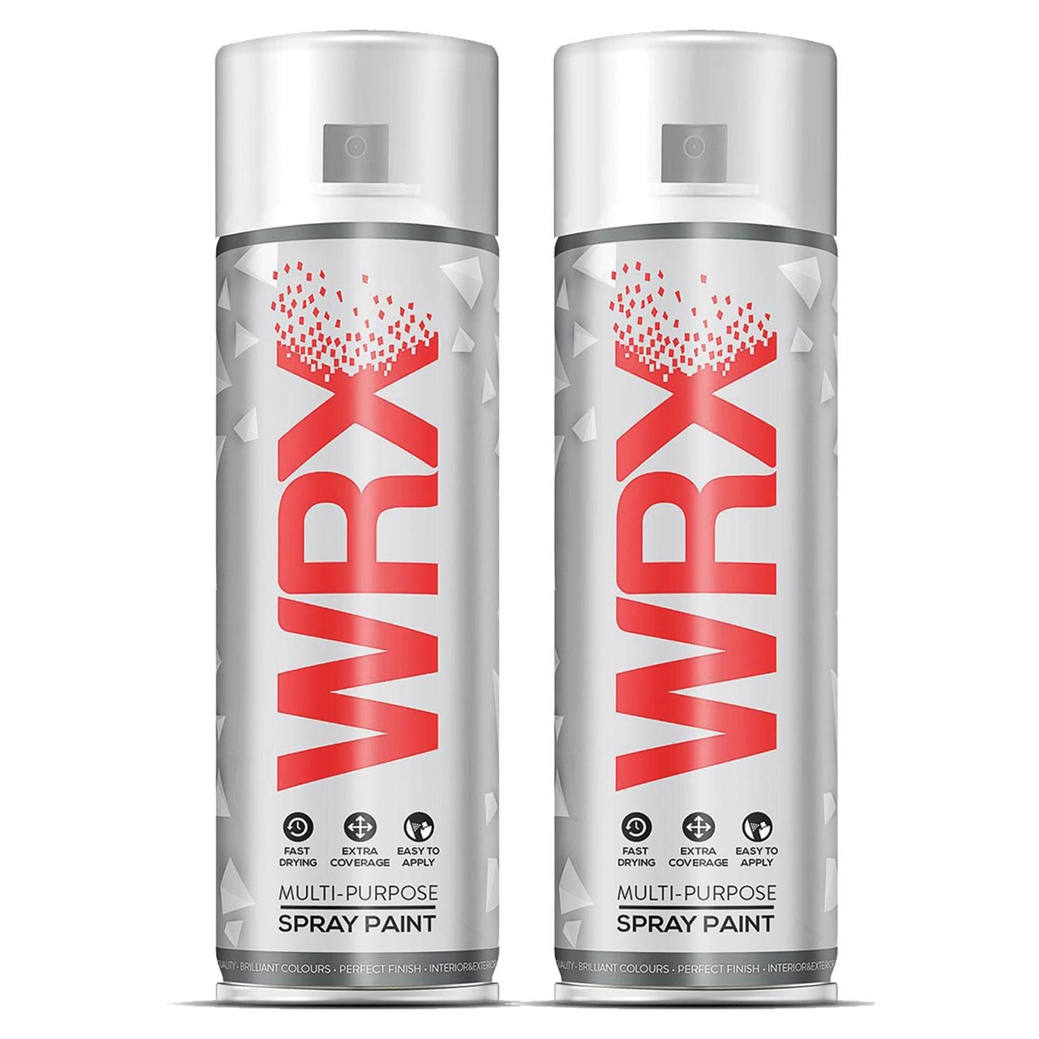 2X WRX Diamond Black Spray Paints 400ml Technical Spray