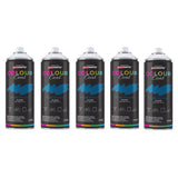 5X Plum Royale RAL 260 40 40 Gloss Spray Paint 400ml