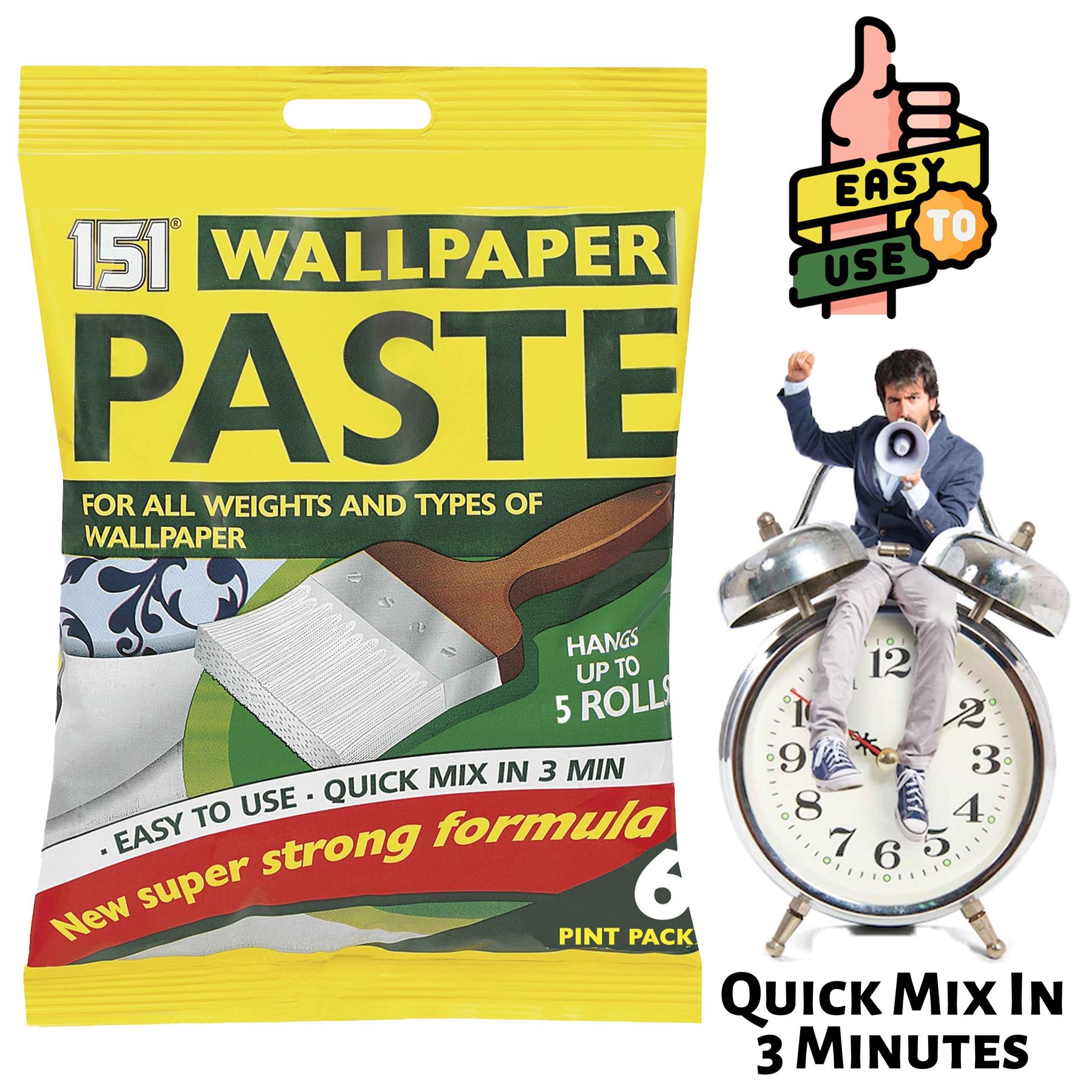 Wallpaper Paste 5 Roll Wallpaper Paste